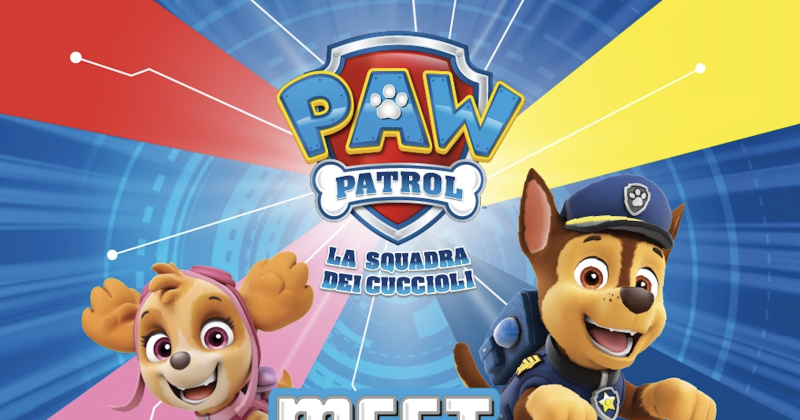 I Paw Patrol a Le Maioliche
